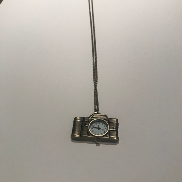 Brand New Camera Watch Pendant Necklace - Picture 6 of 8